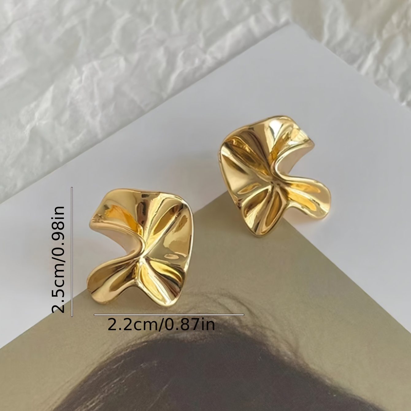 Minimalist Geometric Shaped Earrings for Women